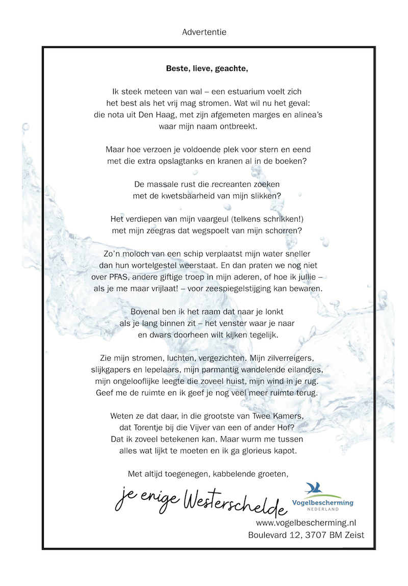 Je enige Westerschelde